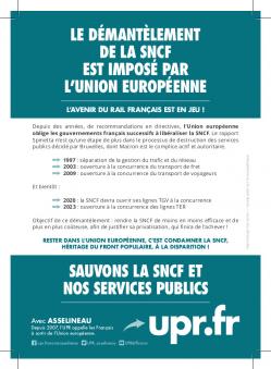 Tract sncf